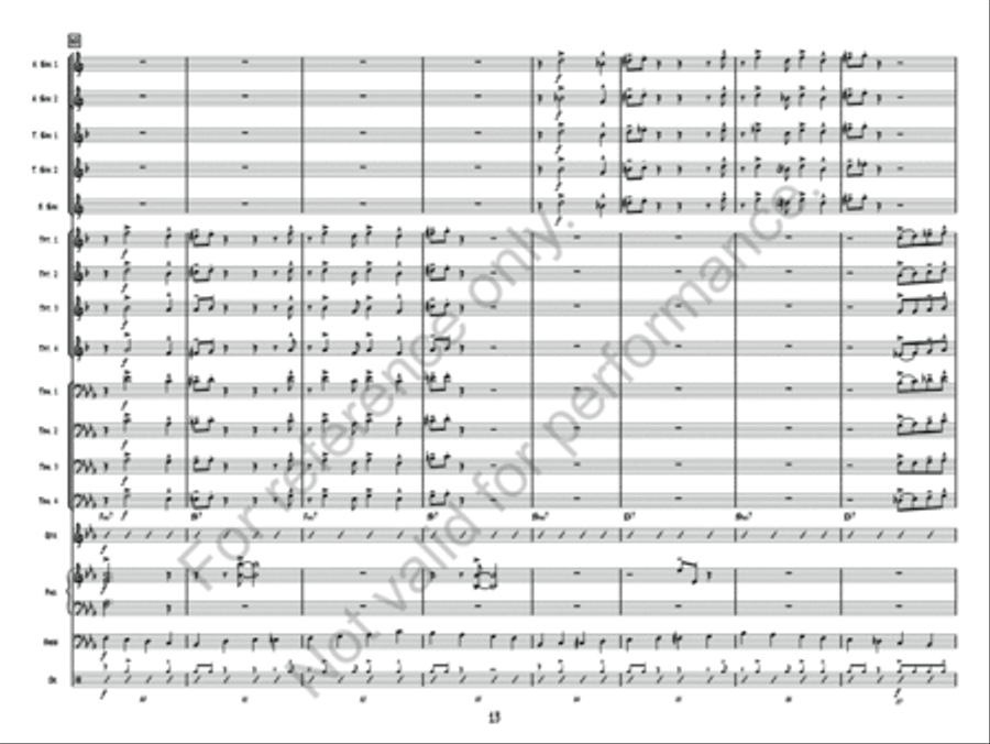 Fascinating Rhythm Jazz Ensemble scores gallery preview page 14