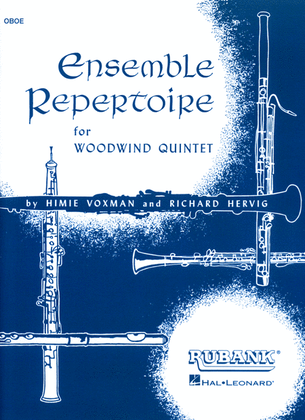 Book cover for Ensemble Repertoire for Woodwind Quintet