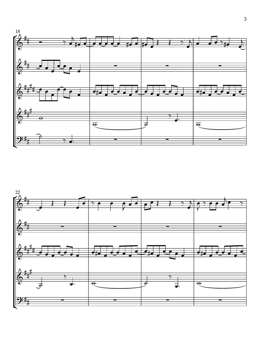 Sailing Woodwind Quintet scores gallery preview page 3