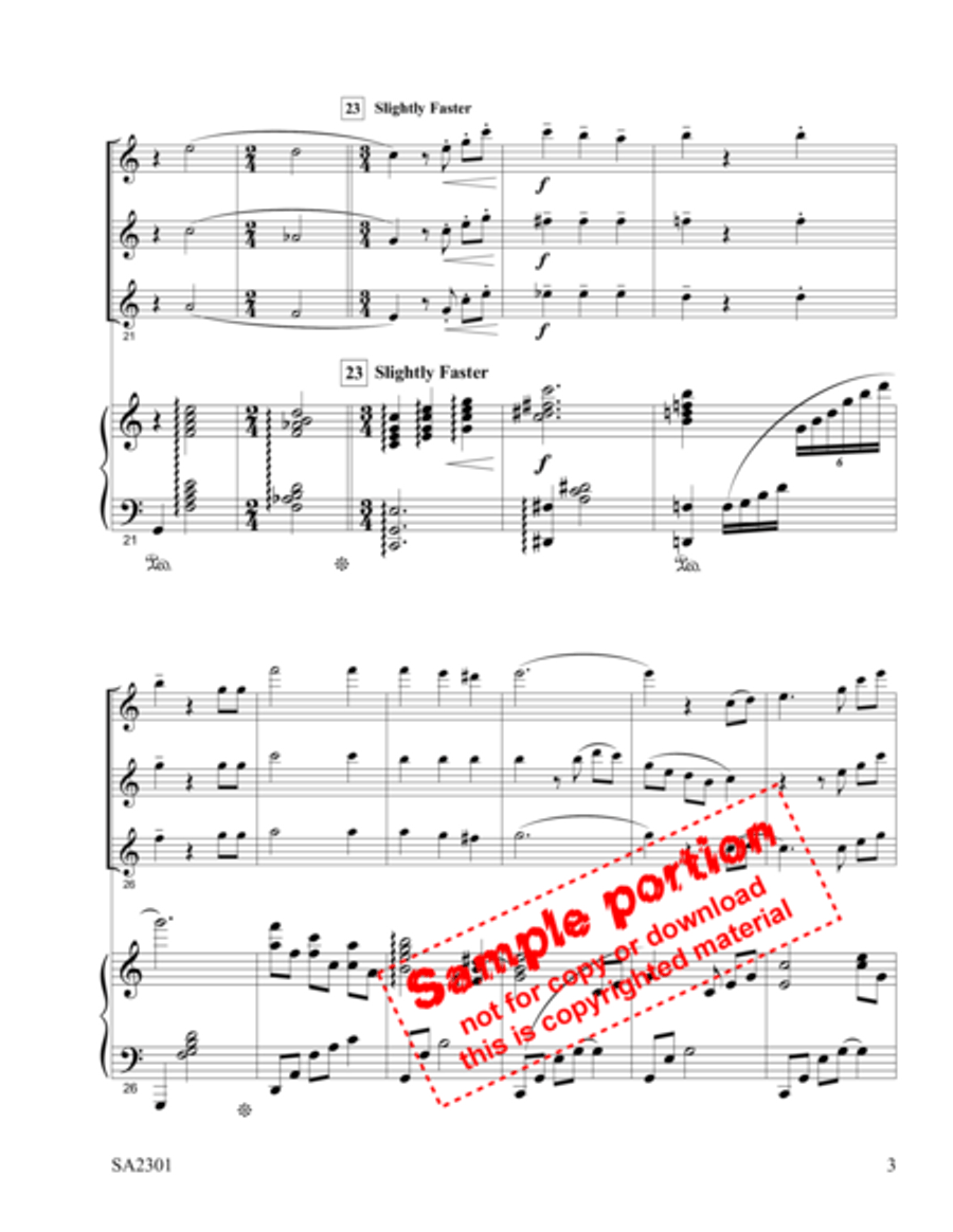 In The Garden Flute scores gallery preview page 3