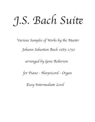 J.S. Bach Suite for Young Pianists