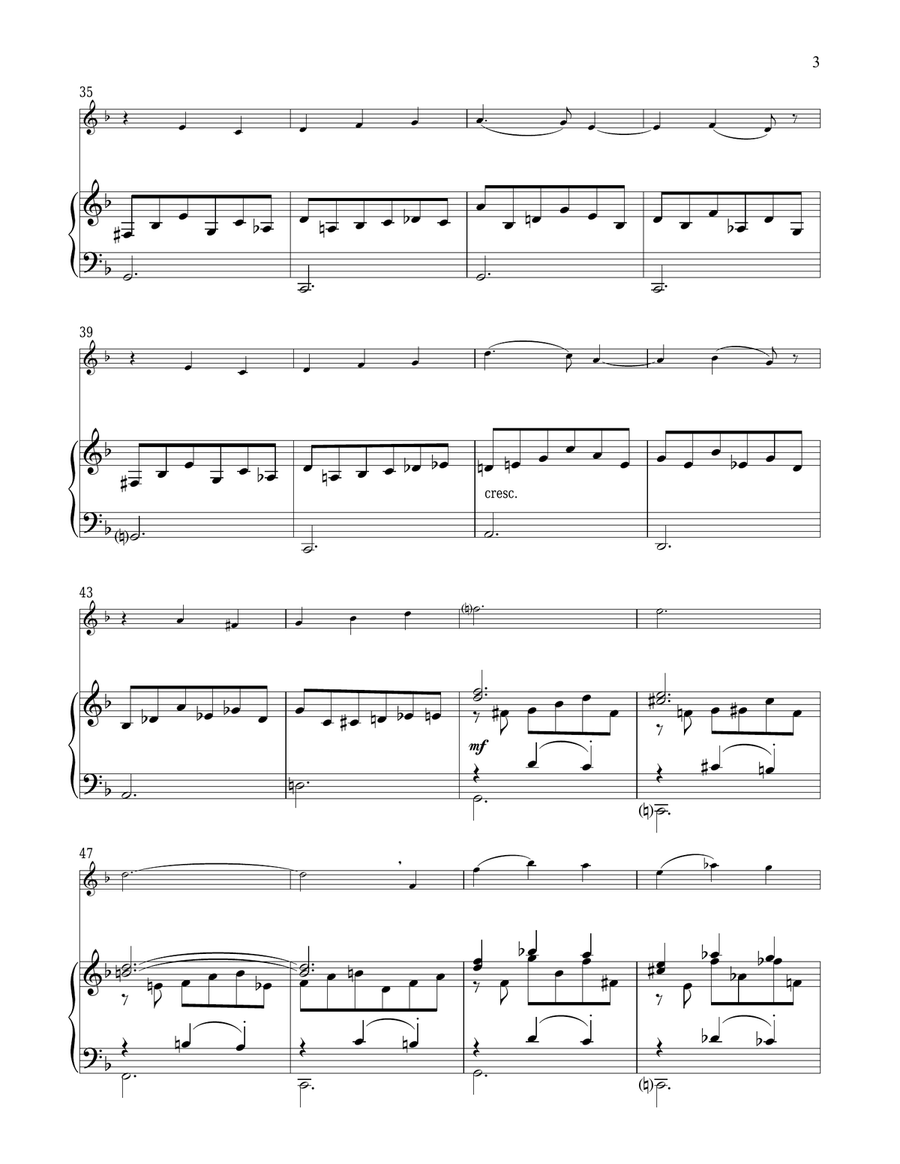 Night Waltz (from A Little Night Music) Flute Solo scores gallery preview page 3