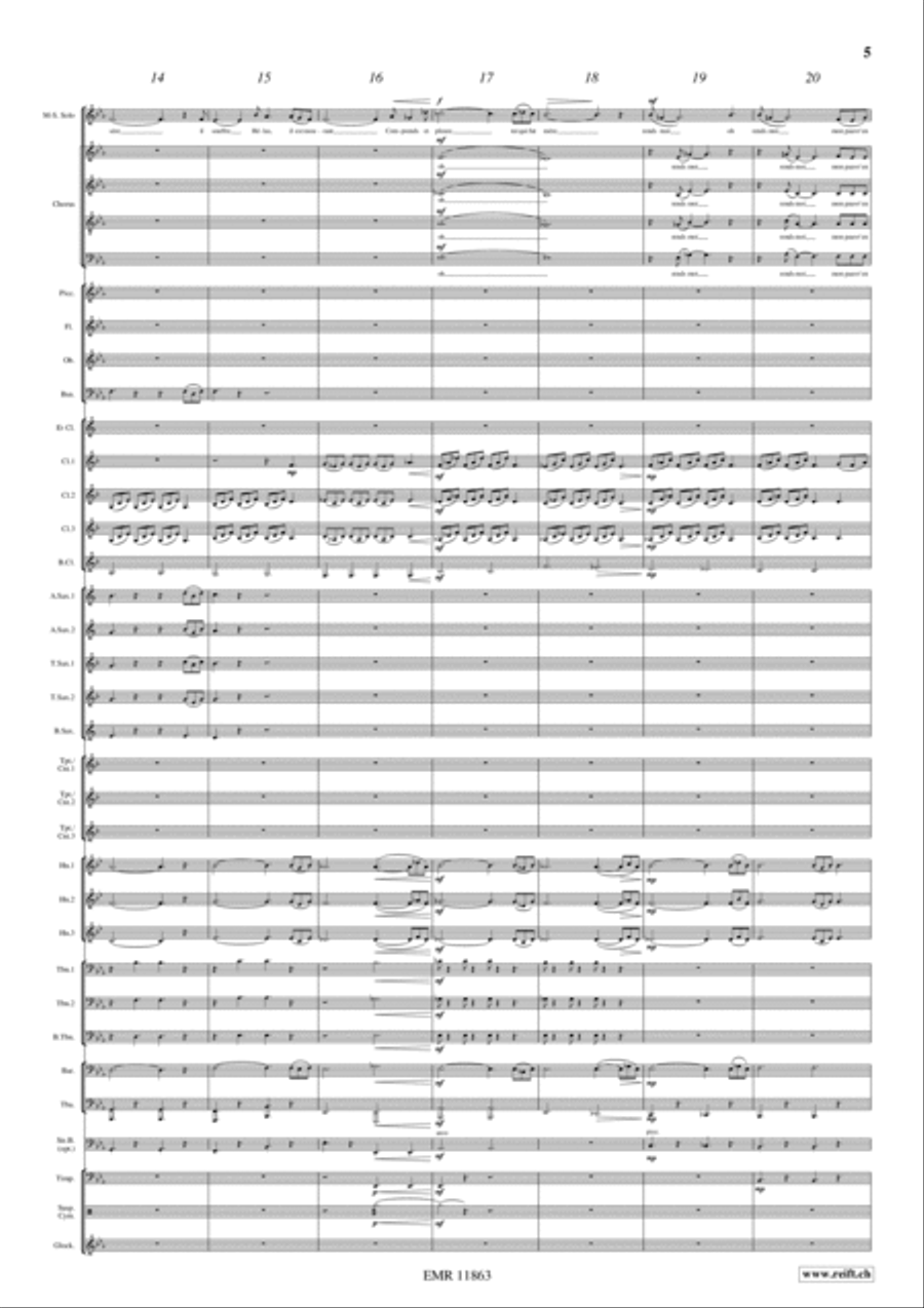 Ave Maria 4-Part scores gallery preview page 5