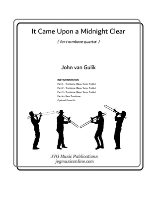 It Came Upon a Midnight Clear - Trombone Quartet