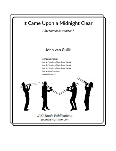 It Came Upon a Midnight Clear - Trombone Quartet image number null
