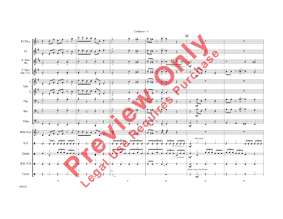 Santa Baby Marching Band scores gallery preview page 5