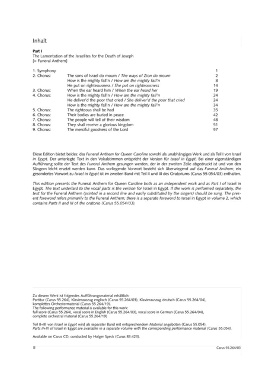 Israel in Egypt - Part I Israel in Egypt - Part I 4-Part scores gallery preview page 3