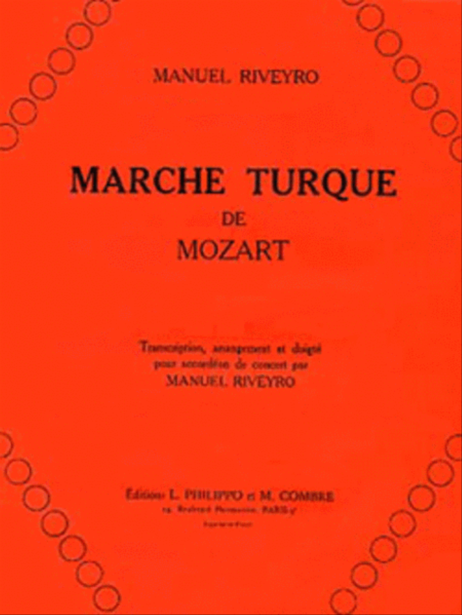 Marche Turque Accordion scores gallery preview page 1