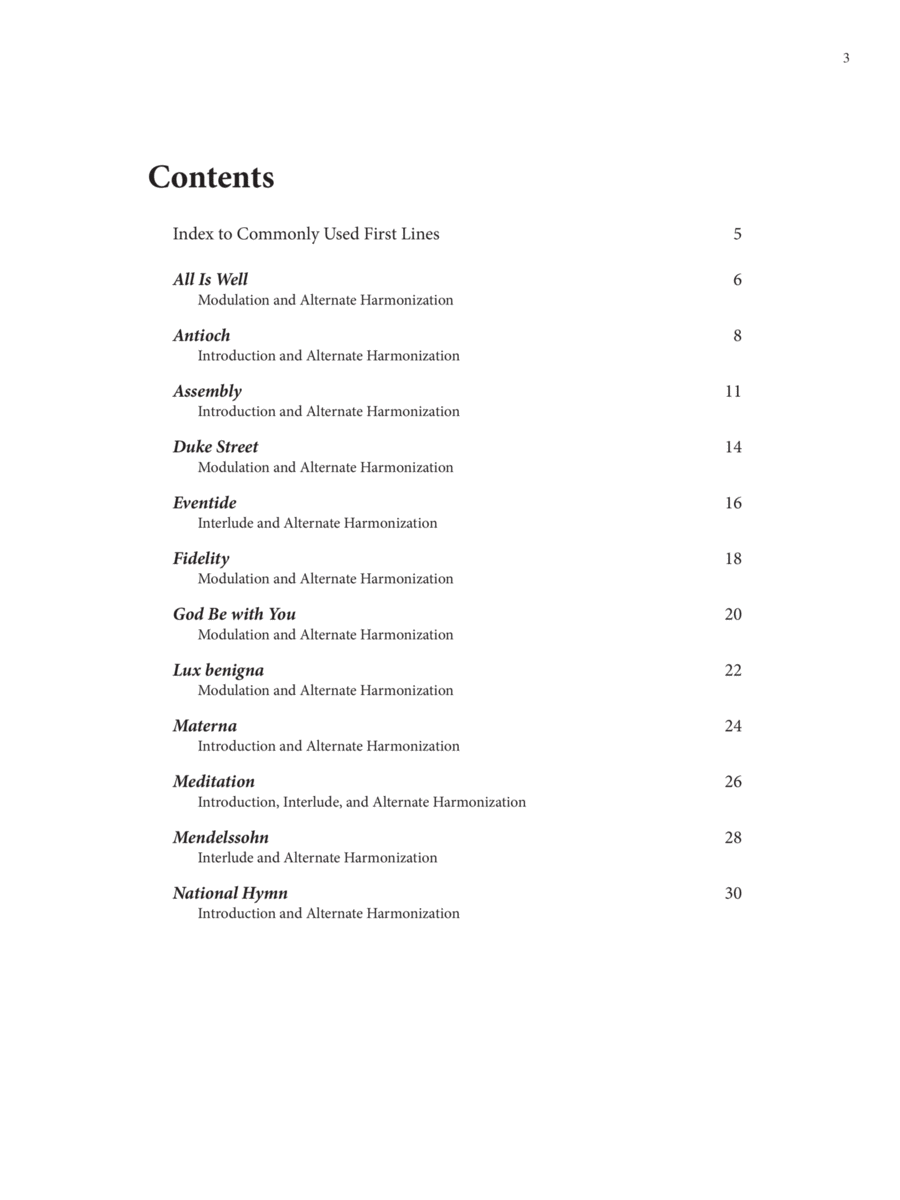 19 Introductions and Reharmonizations for Organ Organ Solo scores gallery preview page 1