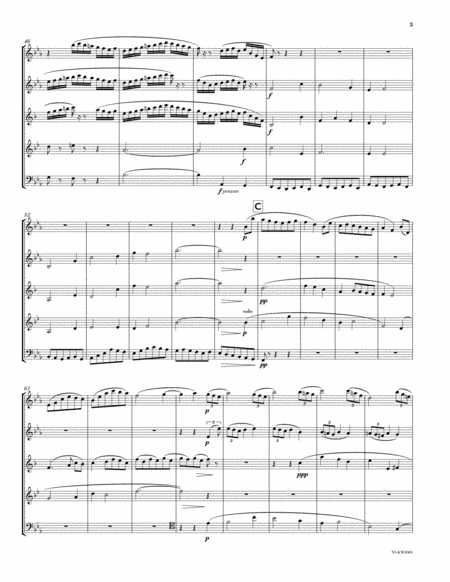 First Suite in Eb (arr. for wind quintet) image number null