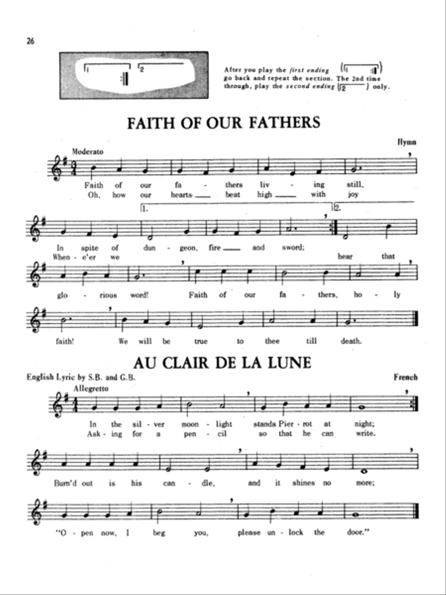 The Elementary Method for Soprano Recorder Soprano Recorder scores gallery preview page 4