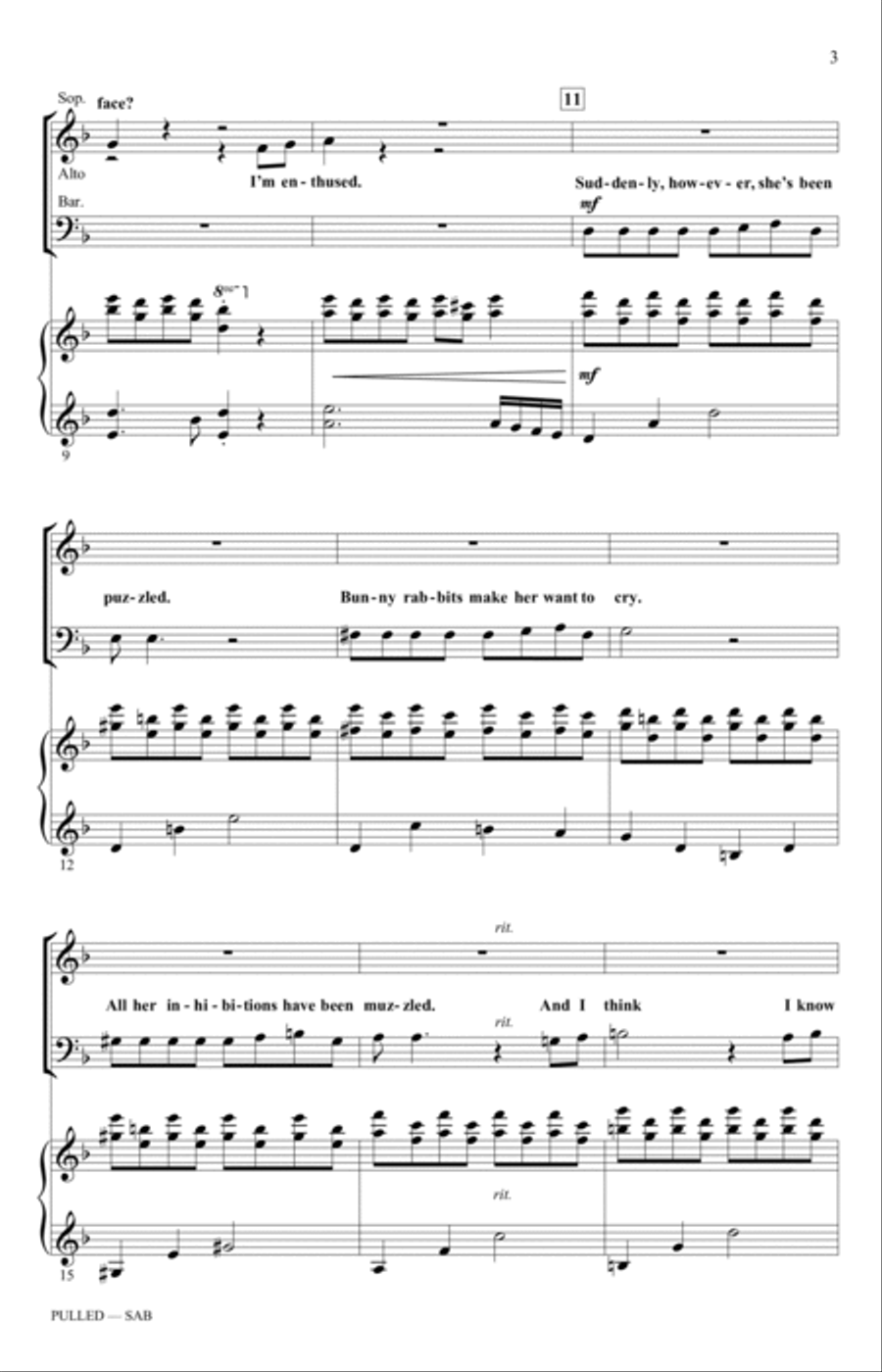 Pulled (from The Addams Family) (arr. Ed Lojeski) 3-Part scores gallery preview page 2