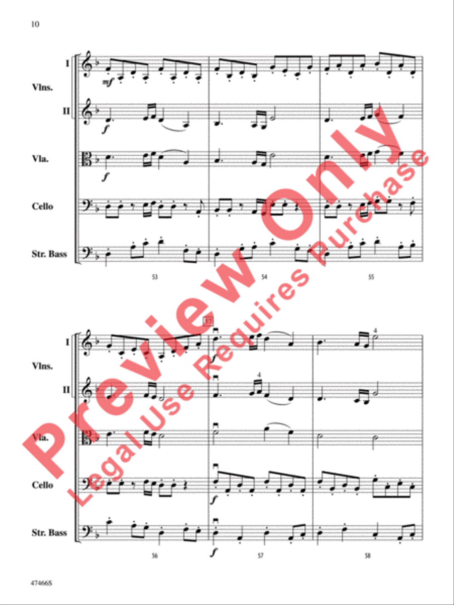 Ante Meridian String Orchestra scores gallery preview page 11