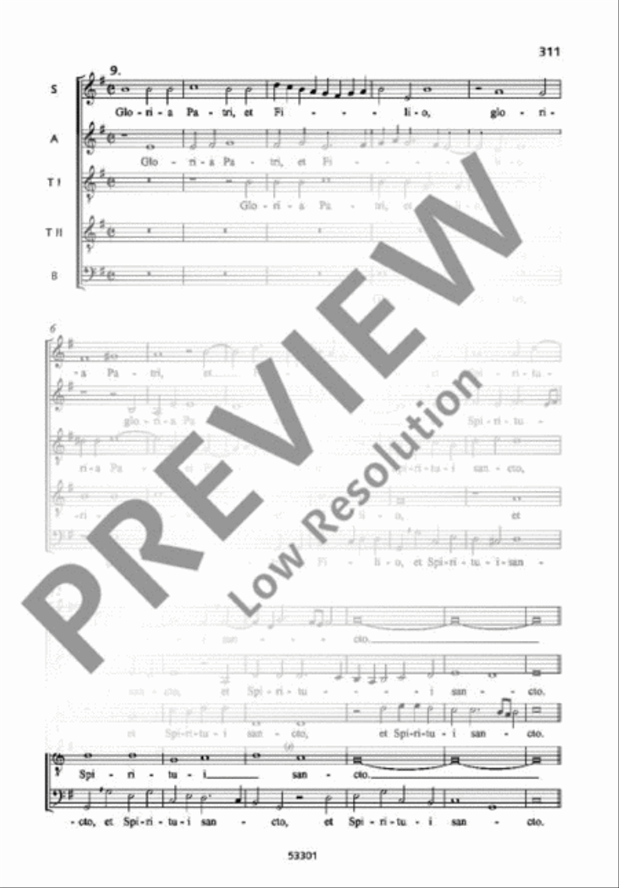 De profundis Mixed Choir scores gallery preview page 5