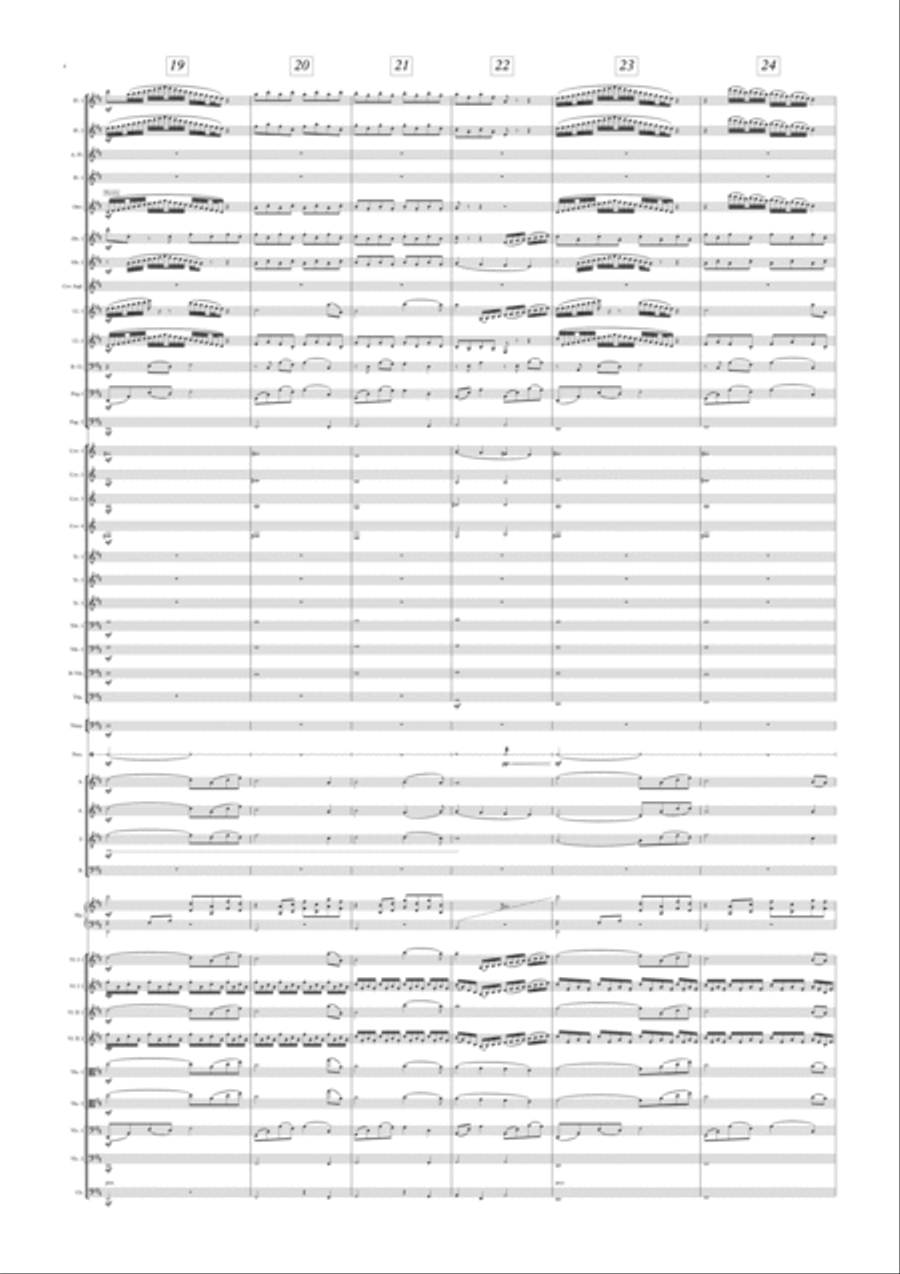 The Lights of Christmas Full Orchestra scores gallery preview page 5