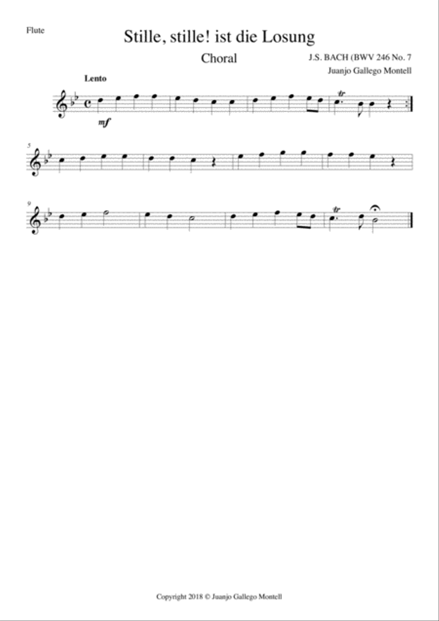 Stille, stille! ist die Losung Concert Band scores gallery preview page 5