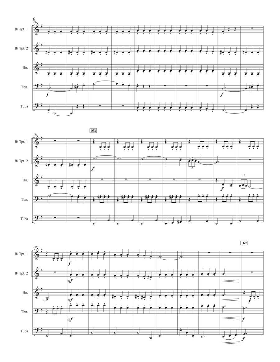 Delilah Brass Ensemble scores gallery preview page 6