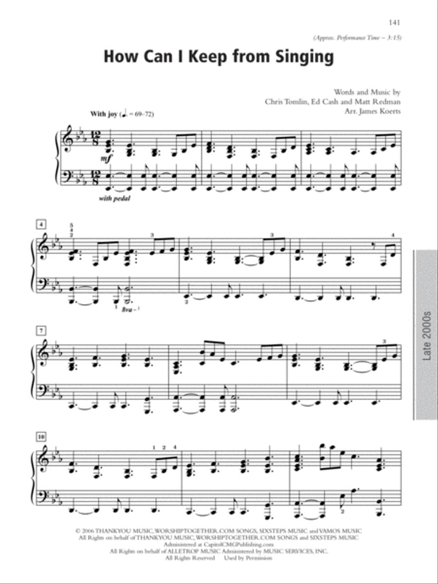 Wondrous Praise, Complete Collection -- Favorites from the 1980s to the 2000s Piano Solo scores gallery preview page 5