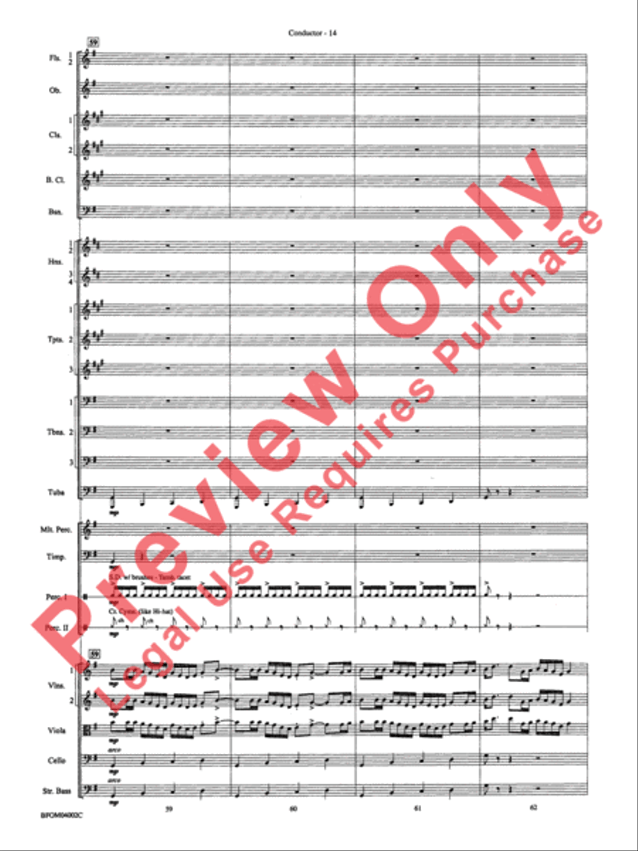 Prairiesong Full Orchestra scores gallery preview page 17
