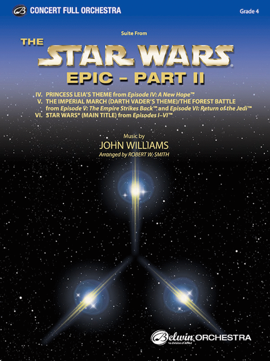 Star Wars Epic -- Part II, Suite from the Full Orchestra scores gallery preview page 1
