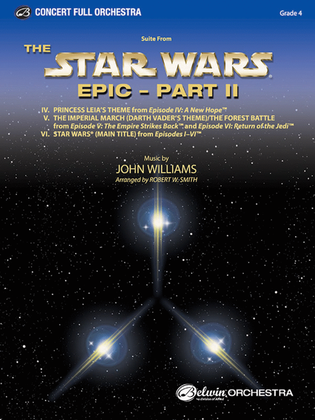 Book cover for Star Wars Epic -- Part II, Suite from the