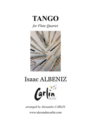 Book cover for Tango by Albeniz - Arranged for Flute Quartet or Ensemble