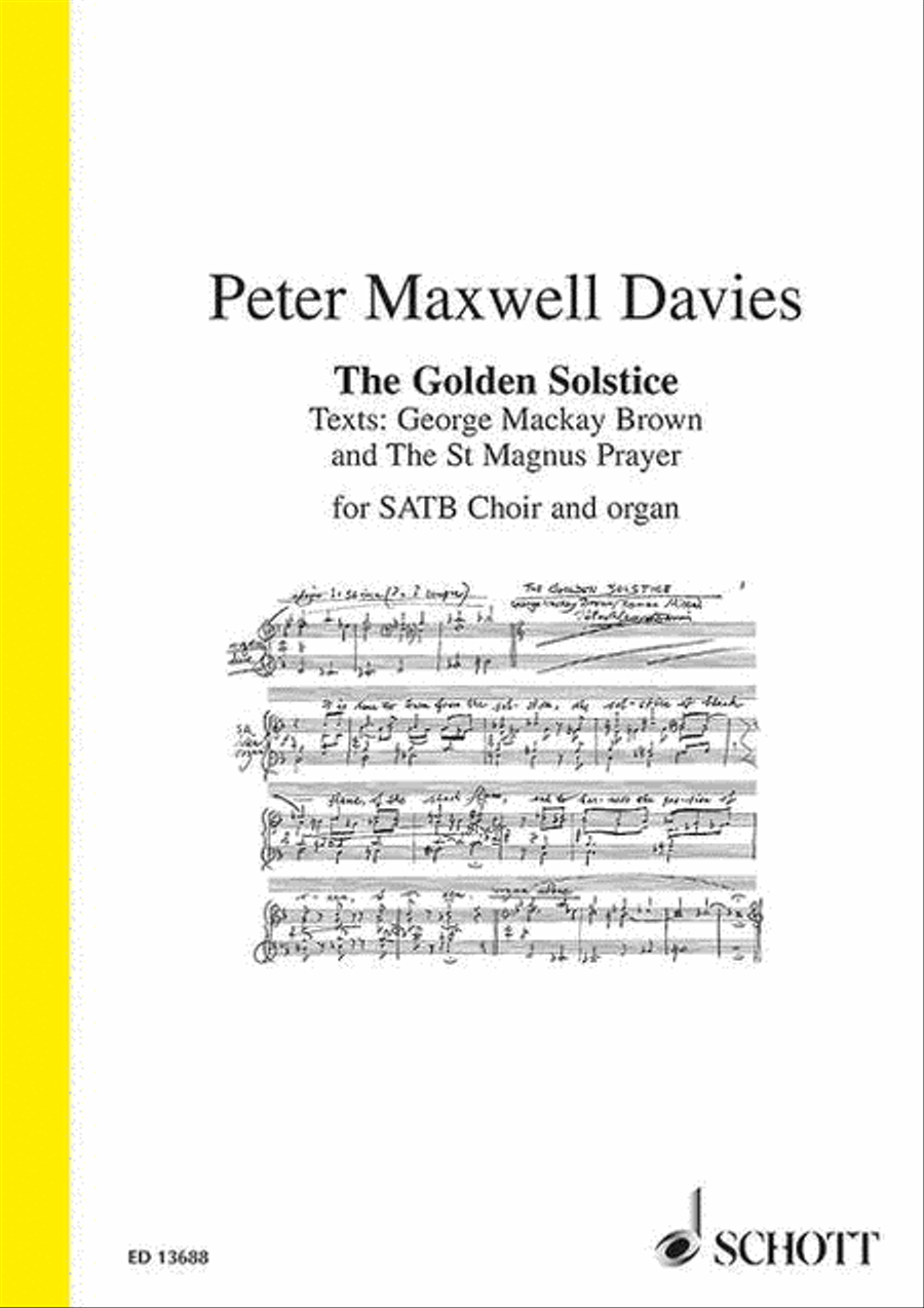 The Golden Solstice 4-Part scores gallery preview page 1