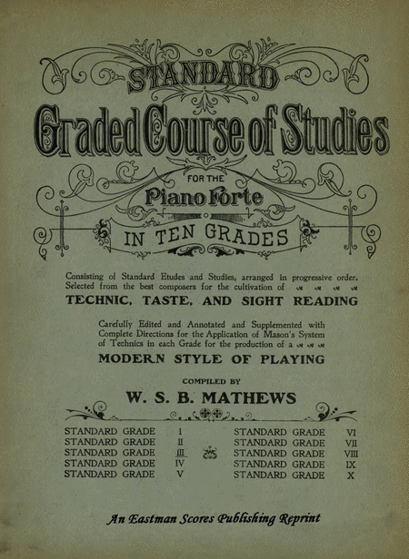 Standard Graded Course of Studies 3
