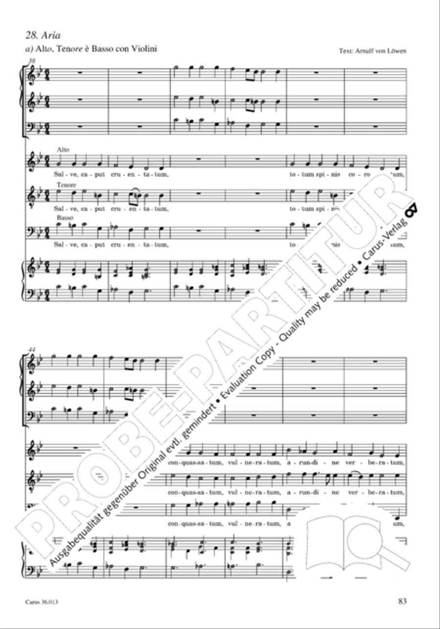 Membra Jesu nostri Membra Jesu nostri SSATB scores gallery preview page 99