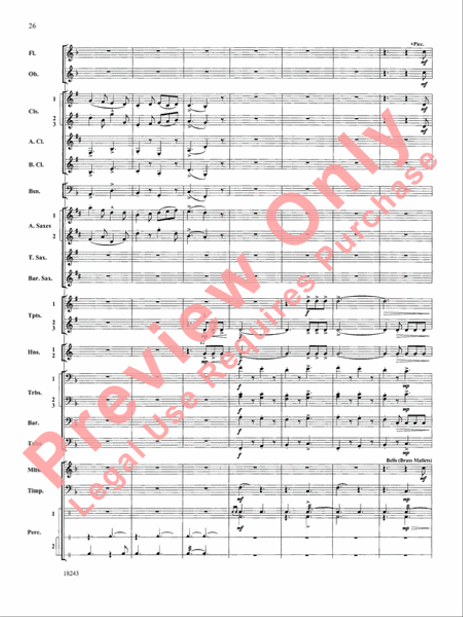 A Longford Legend A Longford Legend Concert Band scores gallery preview page 27
