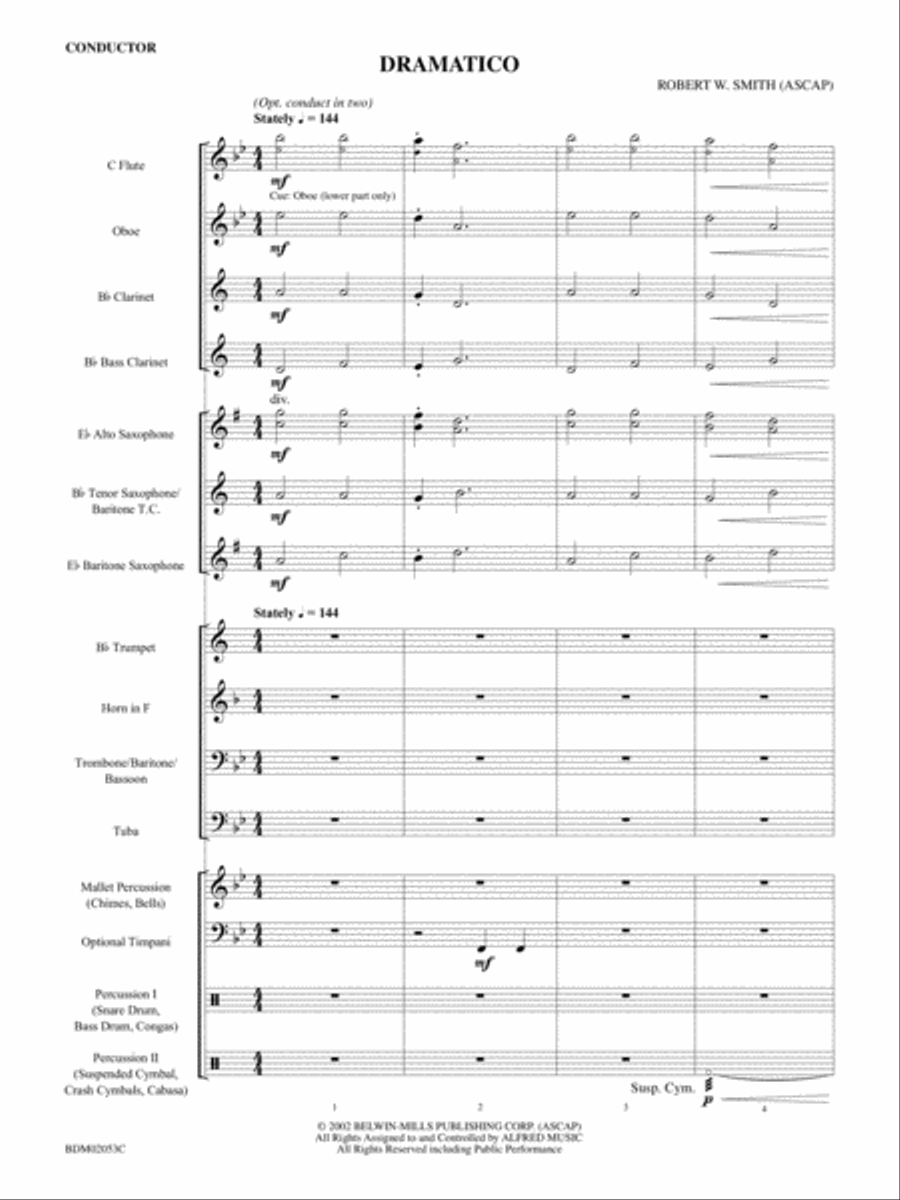 Dramatico: Score Concert Band scores gallery preview page 3