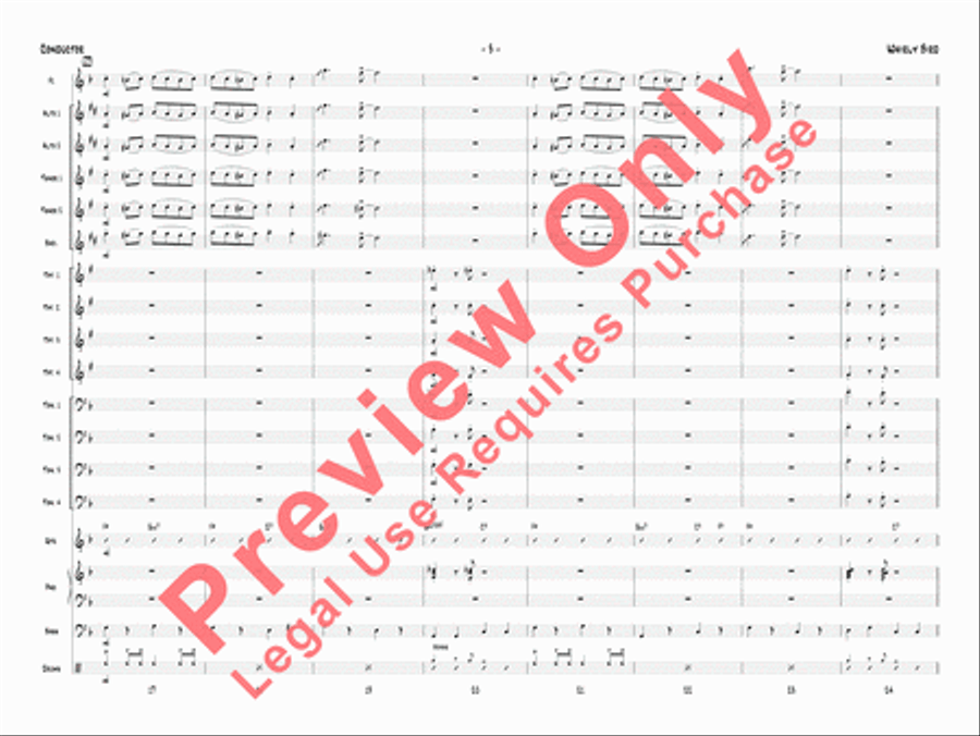 Whirly Bird Whirly Bird Jazz Ensemble scores gallery preview page 6
