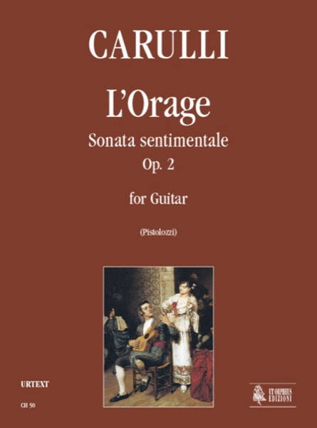 L’Orage. Sonata sentimentale Op. 2 for Guitar image number null