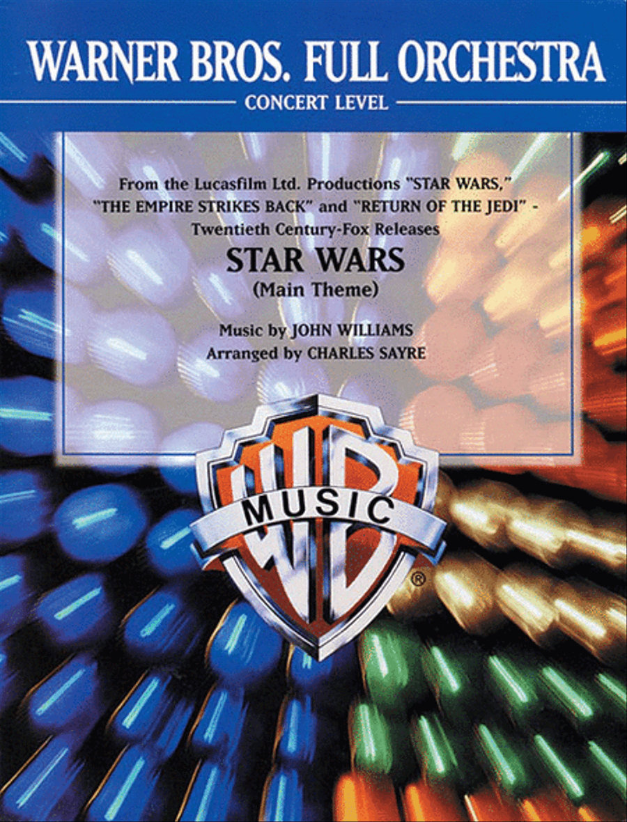 Star Wars (Main Theme) Full Orchestra scores gallery preview page 1