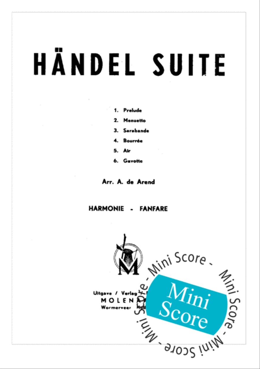 Handel Suite Handel Suite Concert Band scores gallery preview page 3