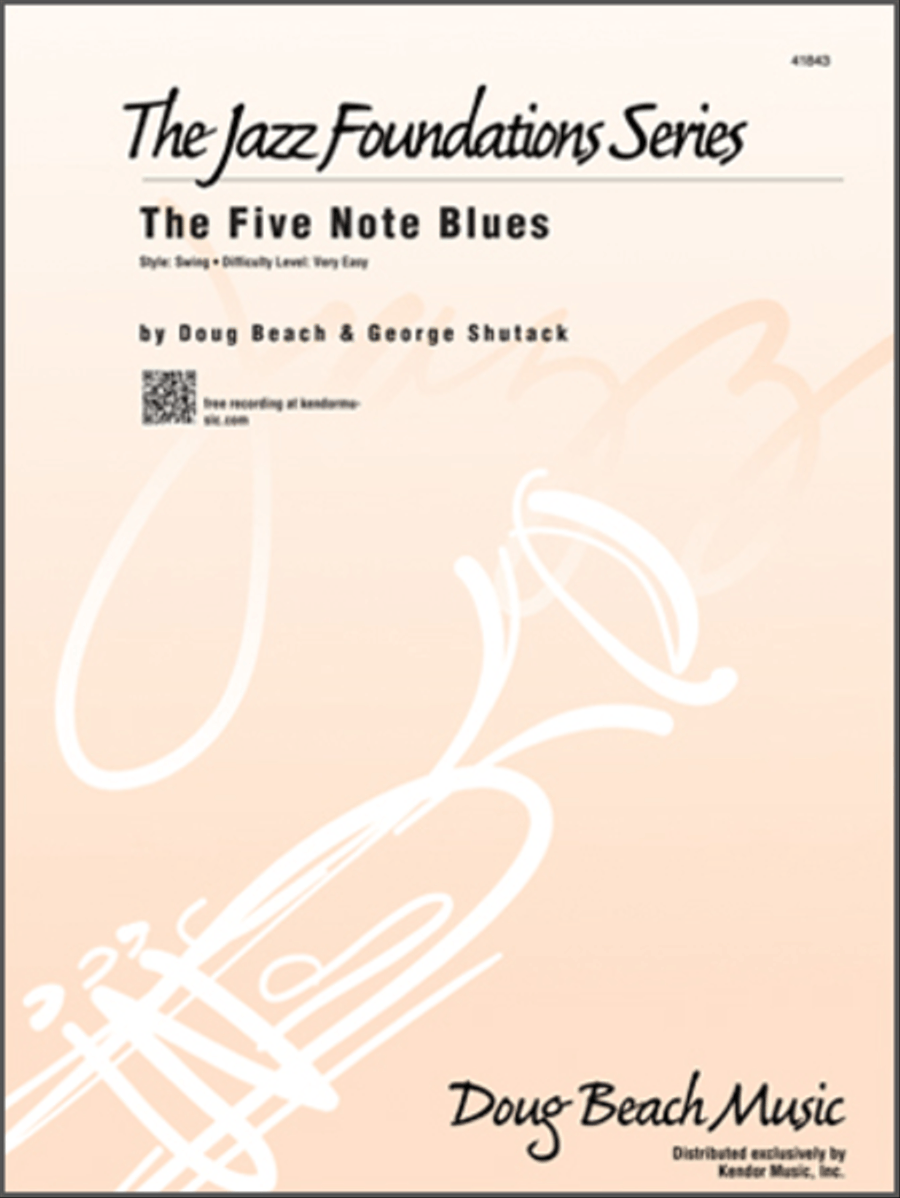 Five Note Blues, The Jazz Ensemble scores gallery preview page 1