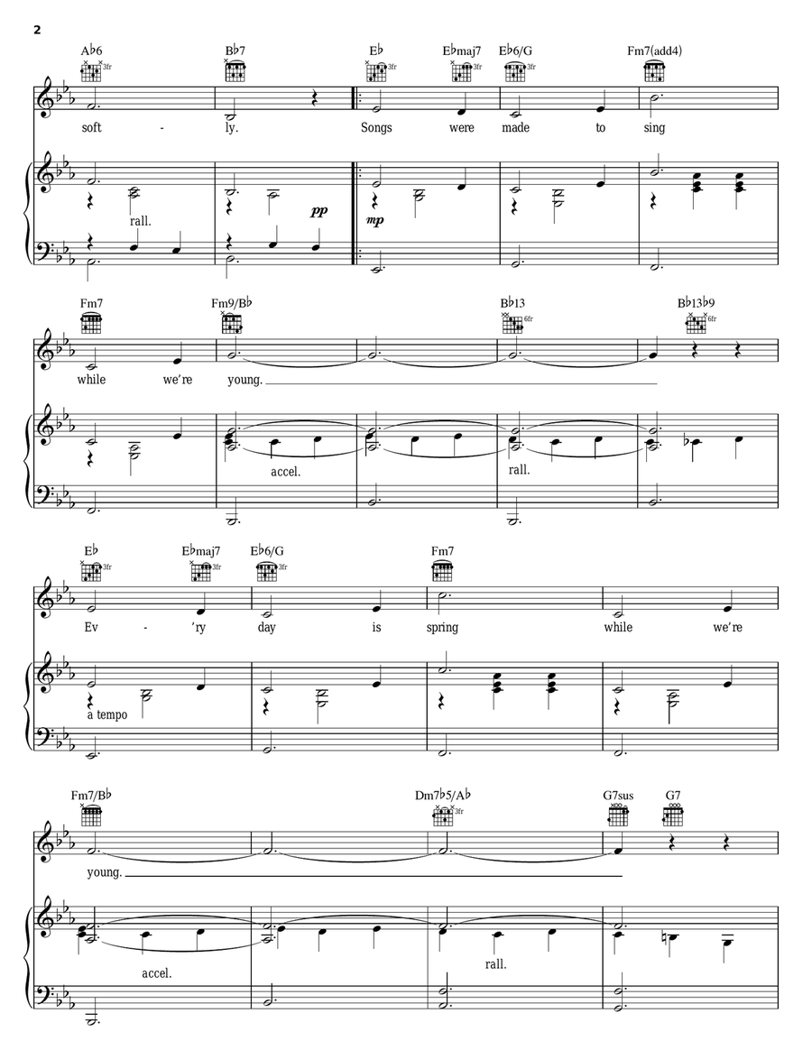 While We're Young While We're Young Guitar scores gallery preview page 2