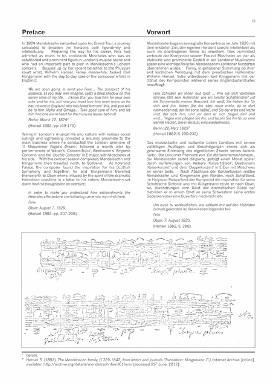 Ouverture zu den Hebriden, Opus 26 Piano Solo scores gallery preview page 5