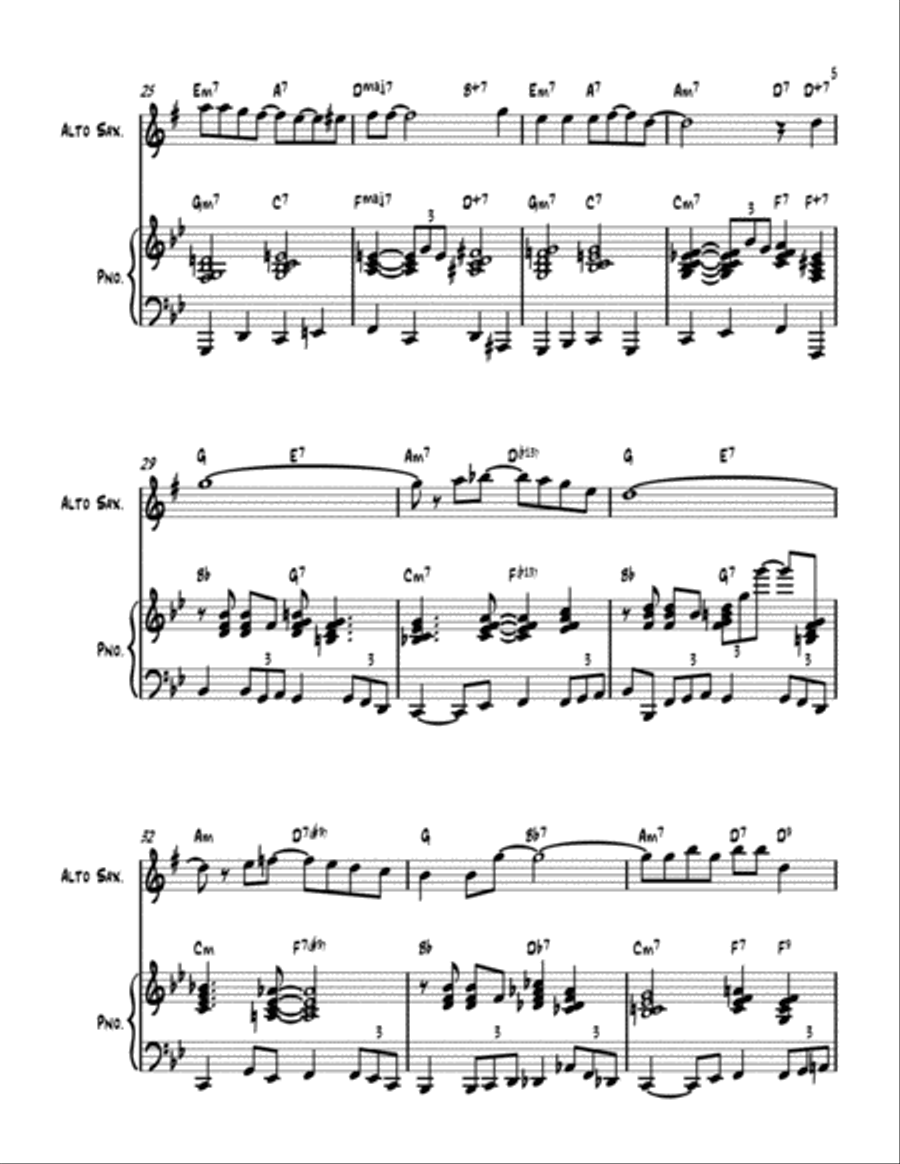 At Last Alto Saxophone scores gallery preview page 5