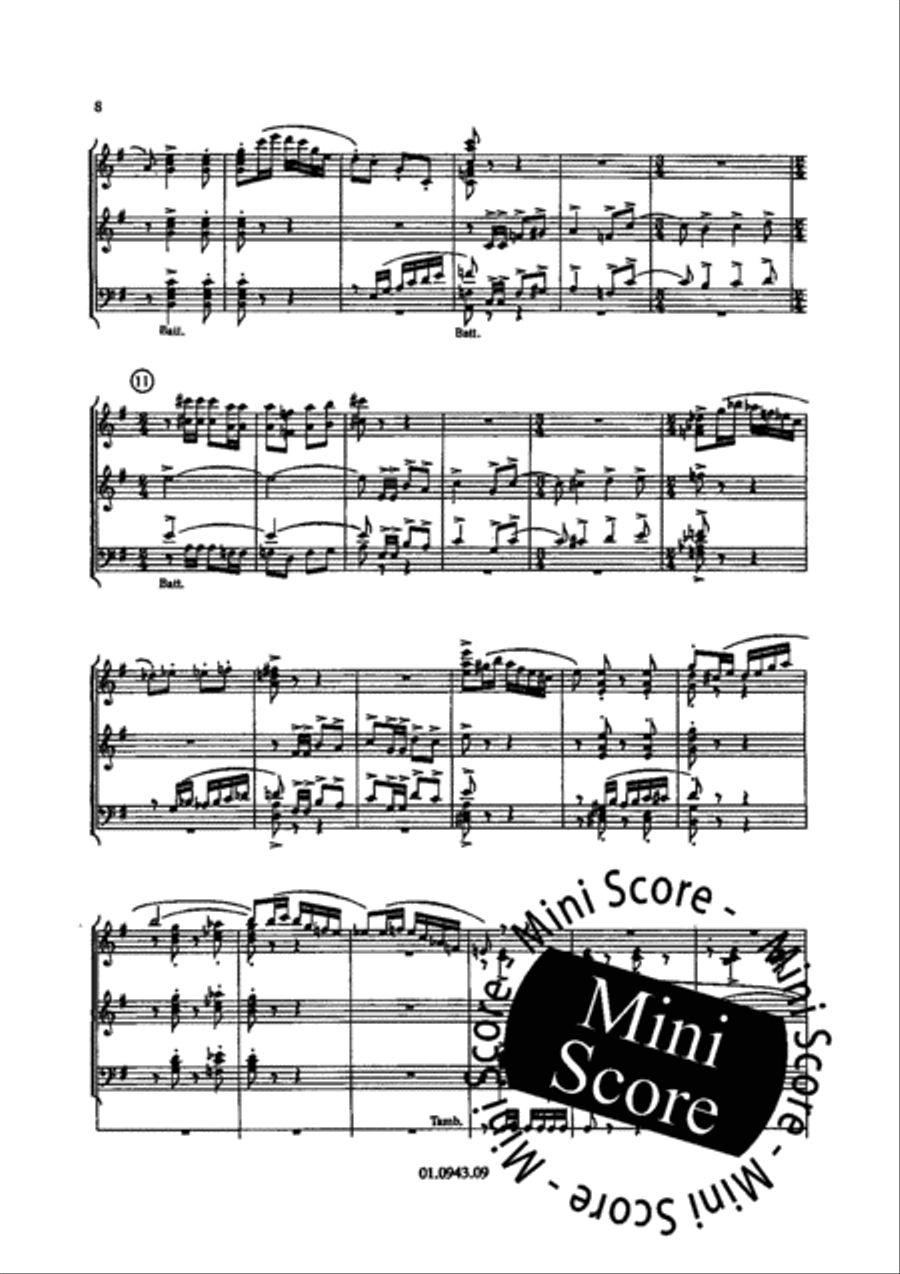 Capriccio Capriccio Concert Band scores gallery preview page 11