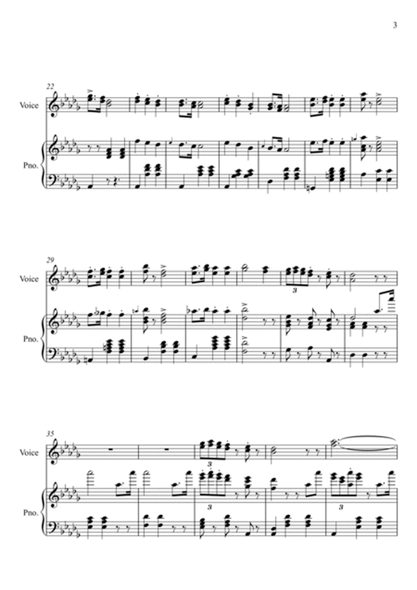 La donna è mobile (Rigoletto) - Verdi_Db major key (or relative minor key)