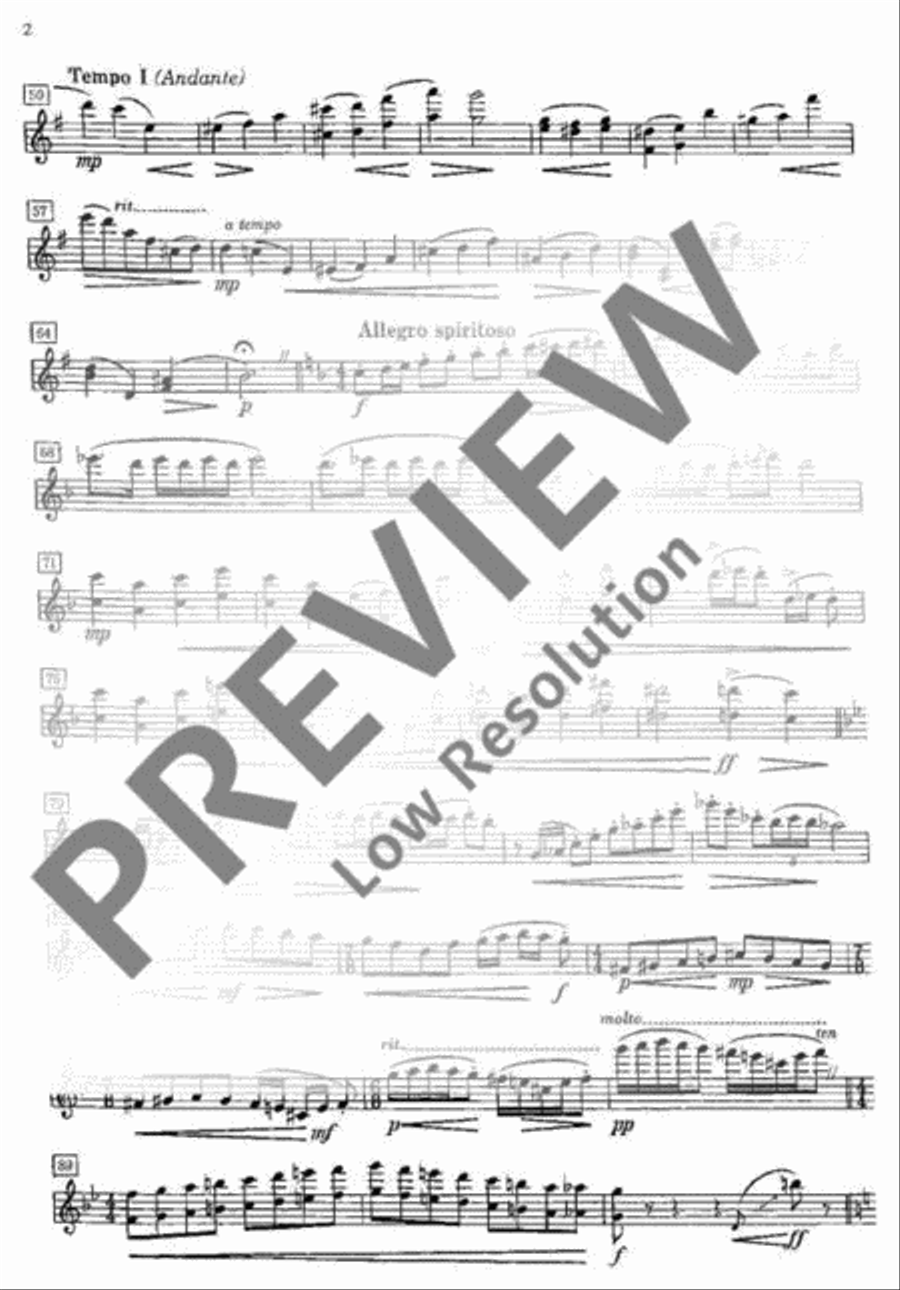 Serenade and Dance Violin Solo scores gallery preview page 13