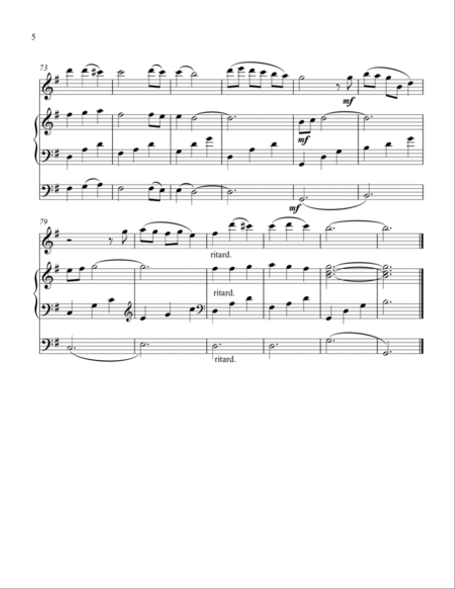 Silver Bells Flute scores gallery preview page 6