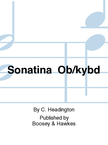 Sonatina Ob/kybd