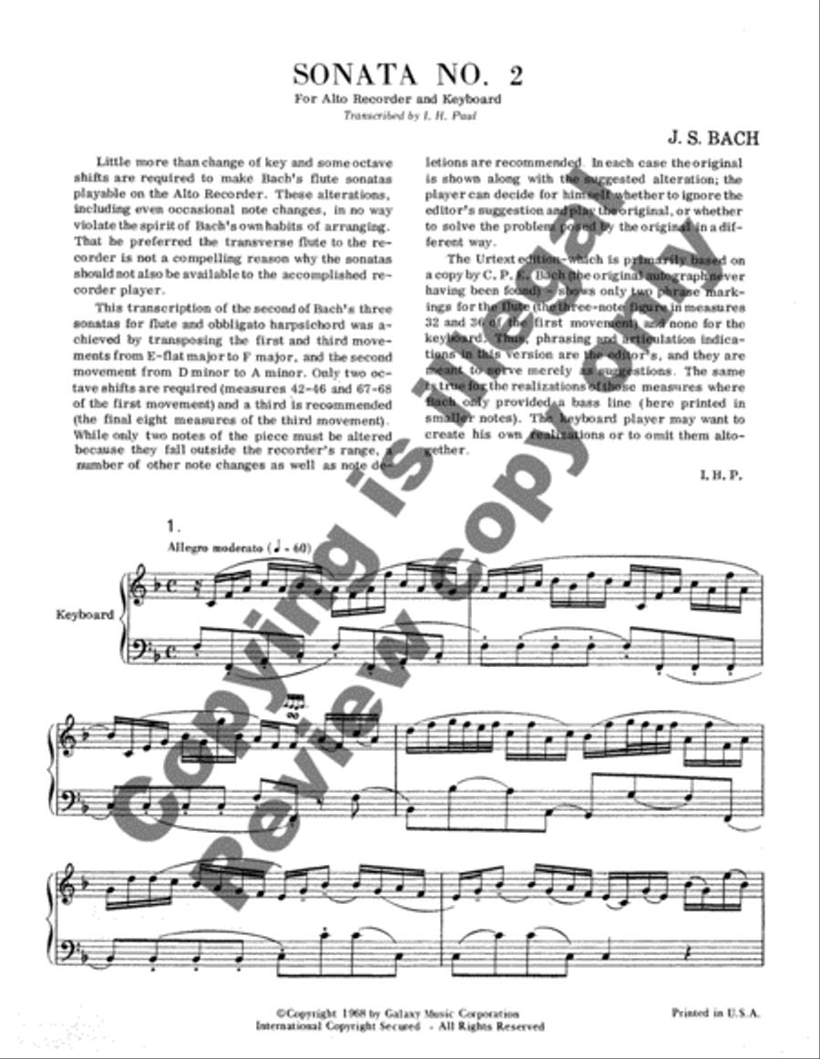 Sonata No. 2