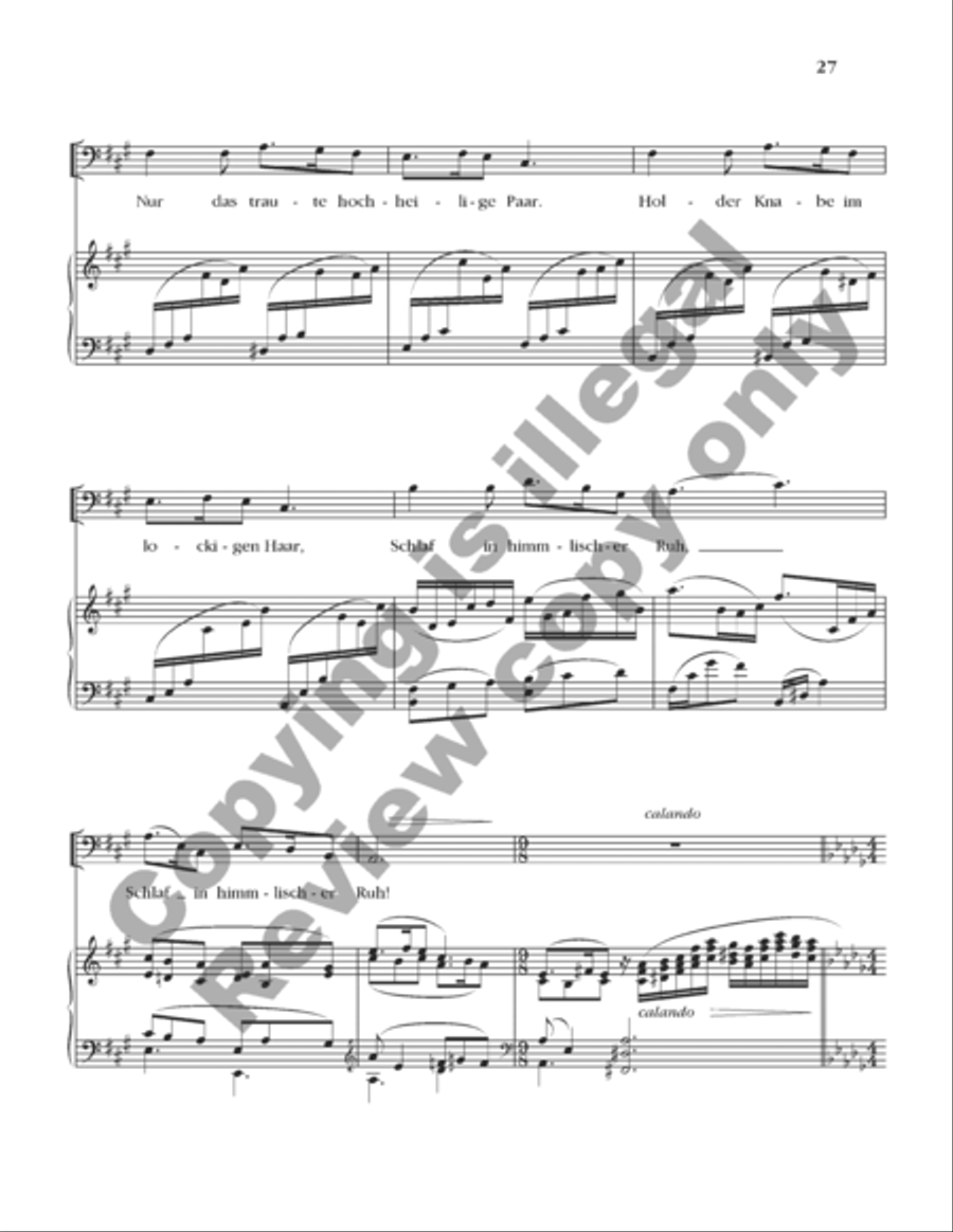 A Symphony of Carols (Choral Score) 4-Part scores gallery preview page 29