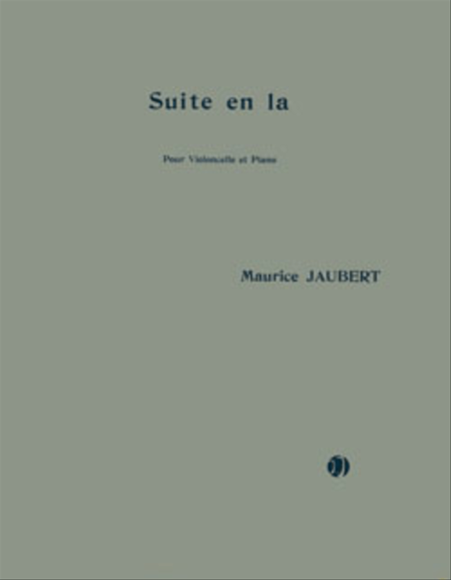 Suite en La Piano Accompaniment scores gallery preview page 1