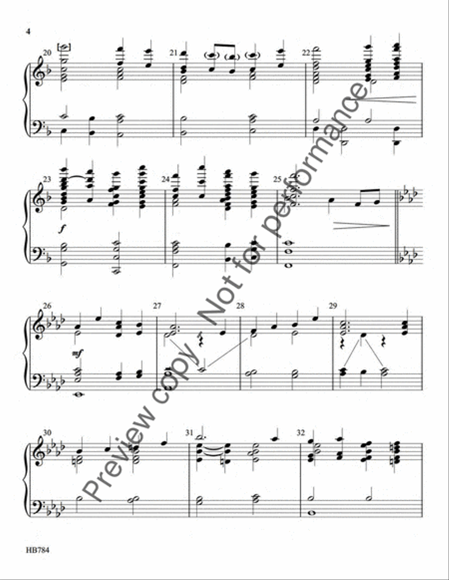 For All the Saints - Larson 5-Octaves scores gallery preview page 4