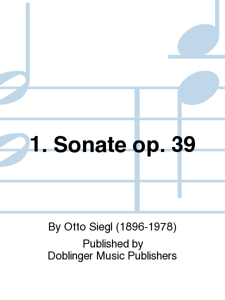 1. Sonate op. 39