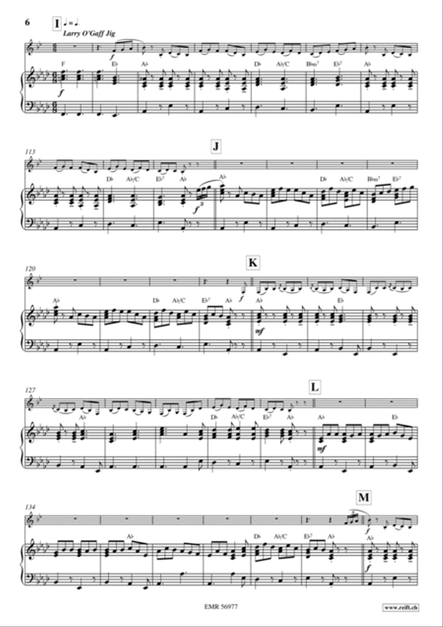 Western Medley Bass Clarinet scores gallery preview page 7